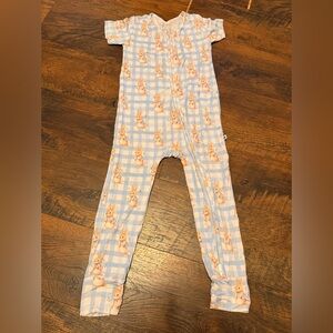 Bums and Roses bunny romper
